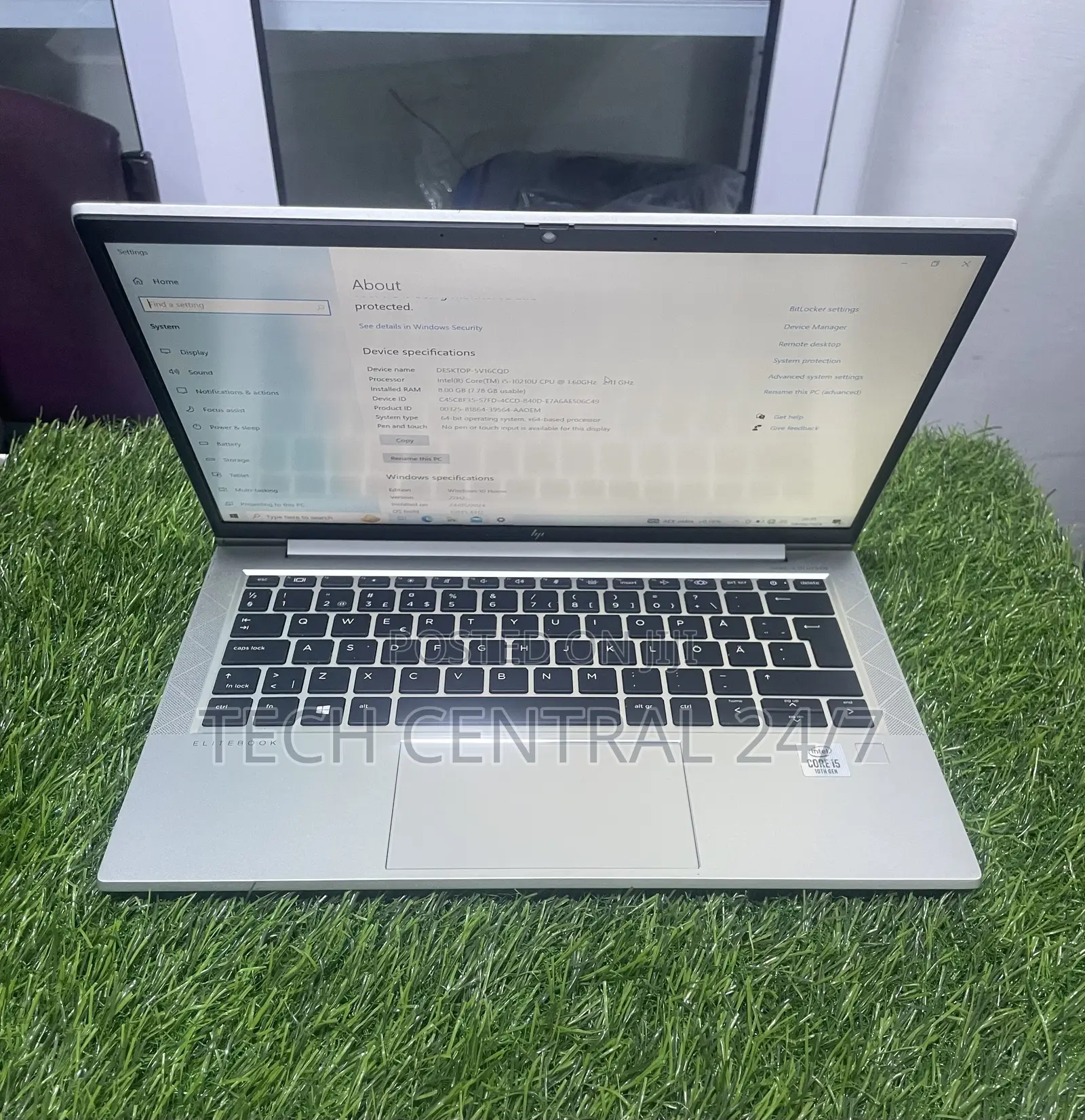 Laptop HP EliteBook 830 G7 8GB Intel Core i5 SSD 256GB