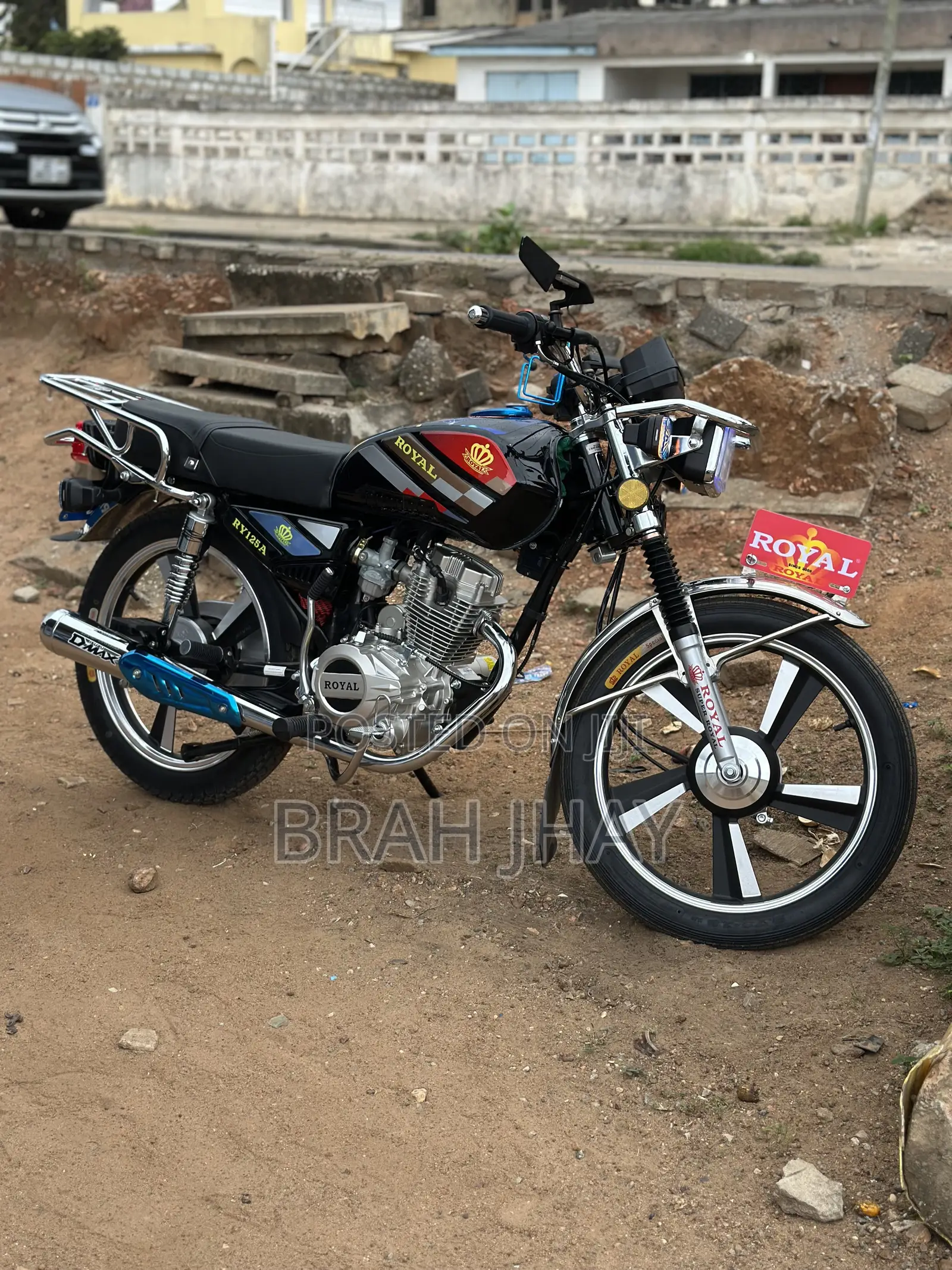 New Royal RY125 2026 Black