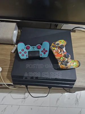 PlayStation 4pro With 4 Games