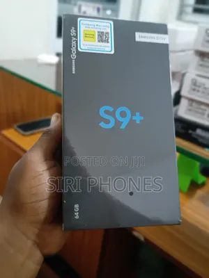 New Samsung Galaxy S9 Plus 64 GB Black