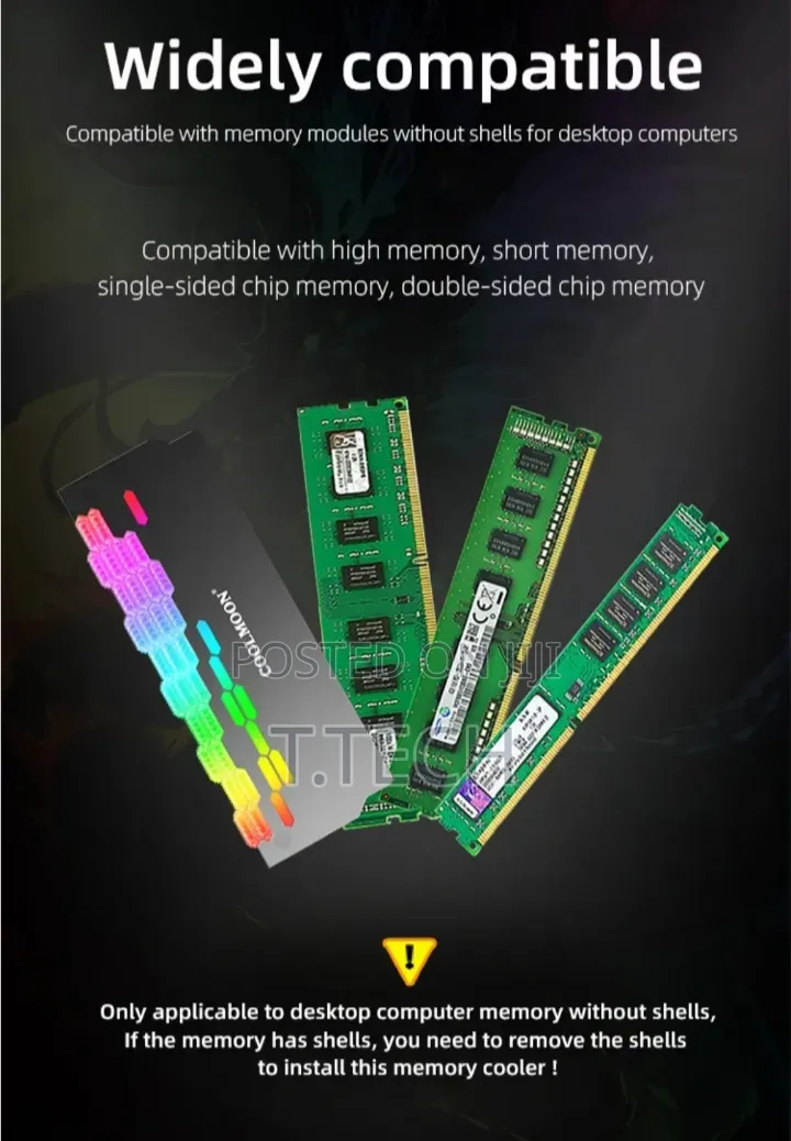 ARGB Desktop RAM Heatsink