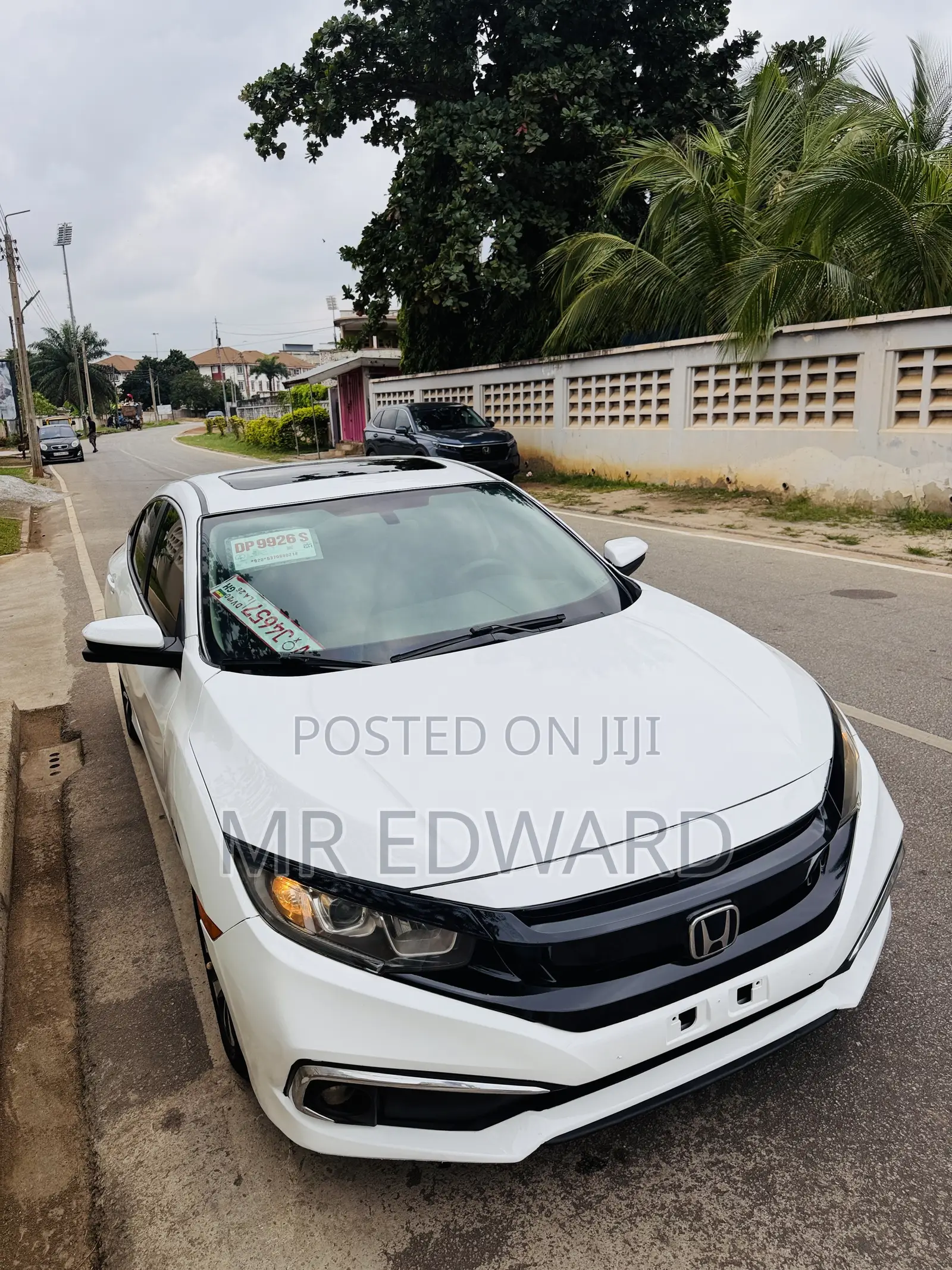 Honda Civic EX 4dr Sedan (2.0L 4cyl) 2017 White