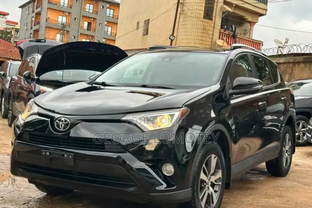 Toyota RAV4 XLE AWD (2.5L 4cyl 6A) 2017 Matt Black