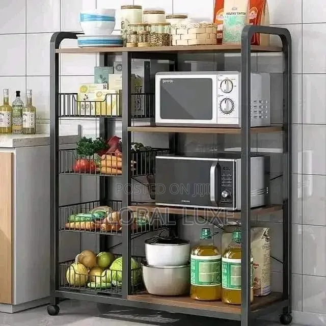4-Tier Multipurpose Storage Rack – Strong Spacious