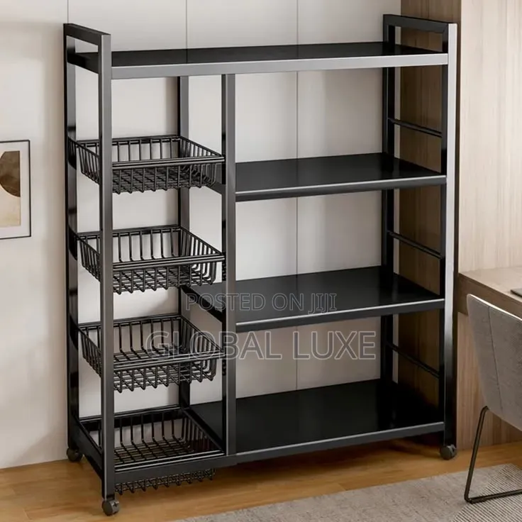 4-Tier Multipurpose Storage Rack – Strong Spacious