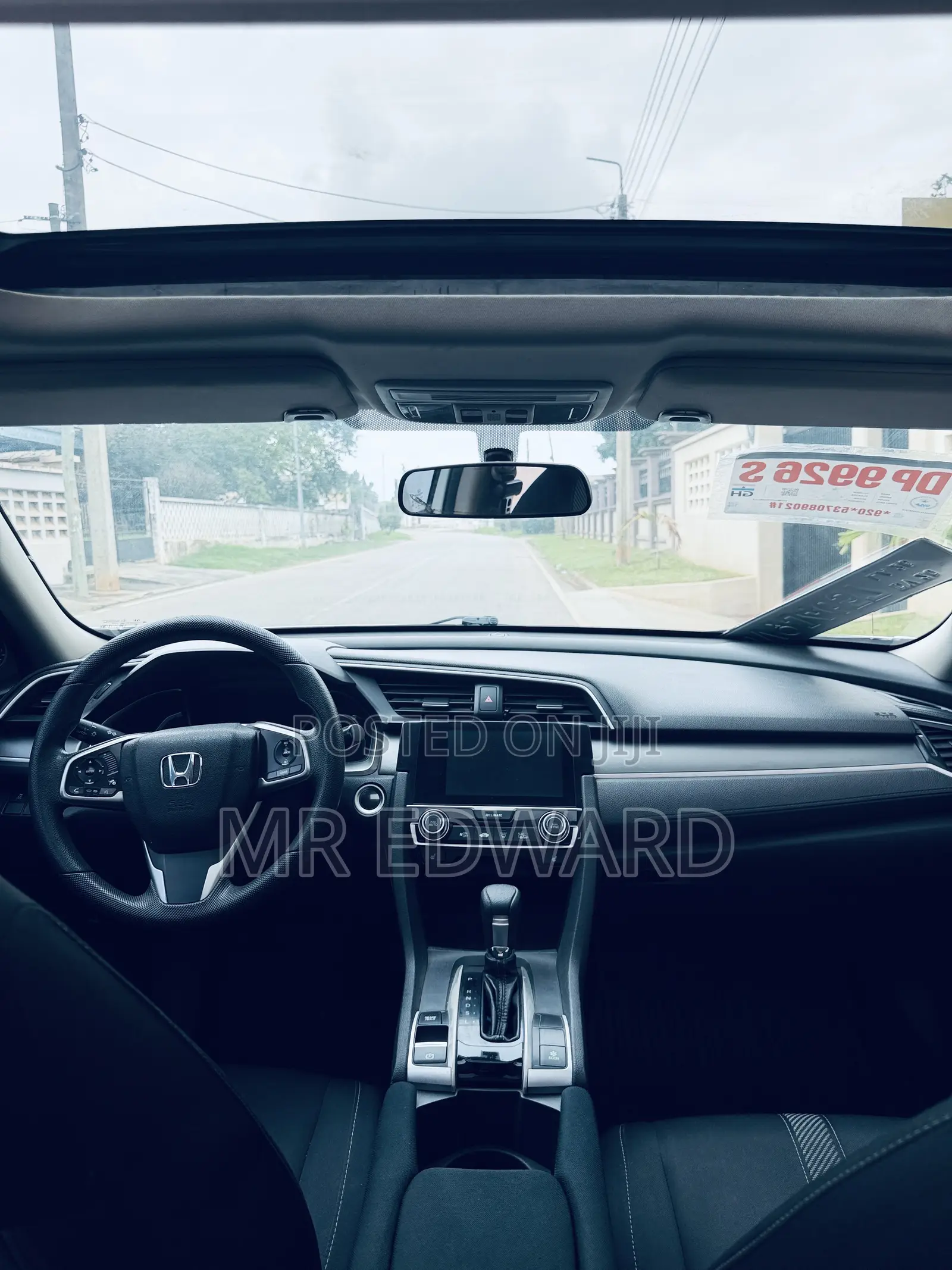 Honda Civic EX 4dr Sedan (2.0L 4cyl) 2017 White
