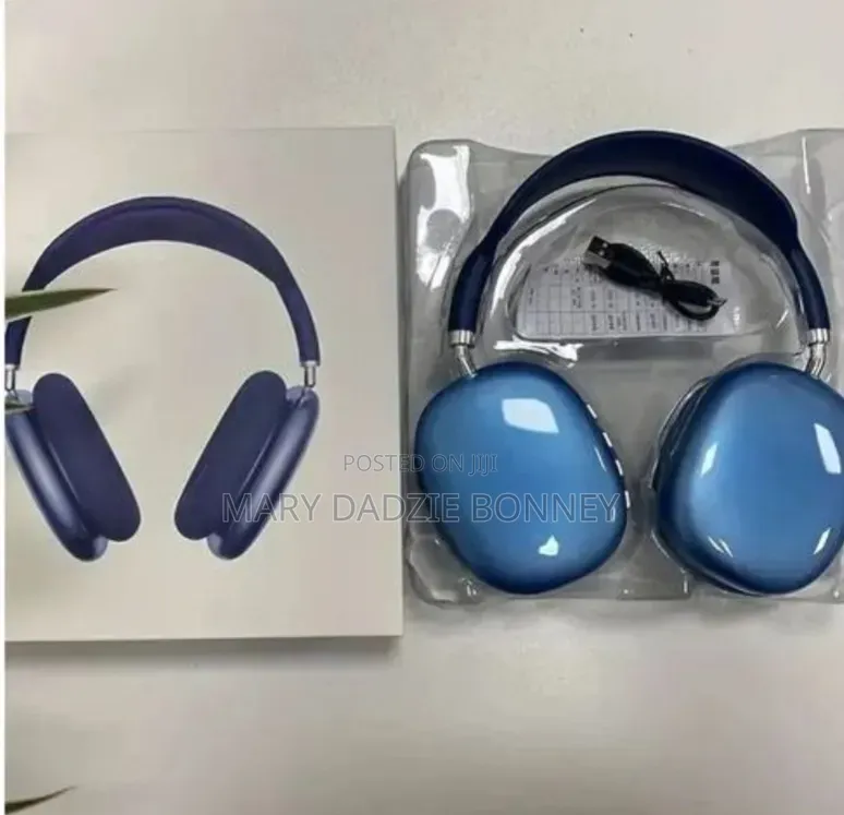 P9 Wireless Bluetooth Headset Noise Reduction Earphones Blue