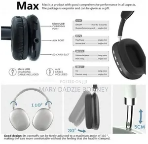 P9 Wireless Bluetooth Headset Noise Reduction Earphones Blue
