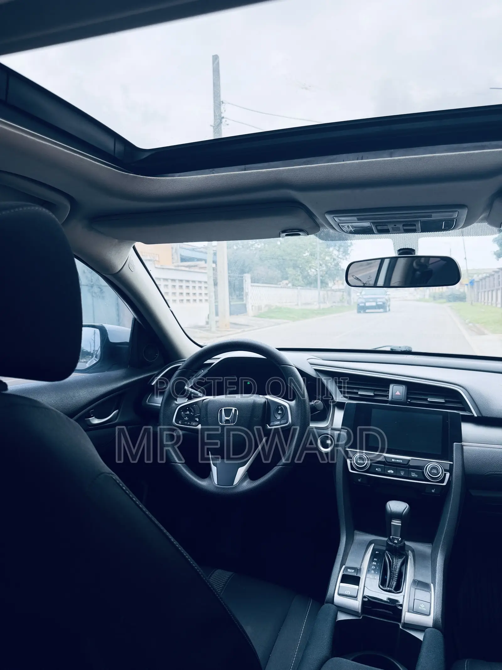 Honda Civic EX 4dr Sedan (2.0L 4cyl) 2017 White