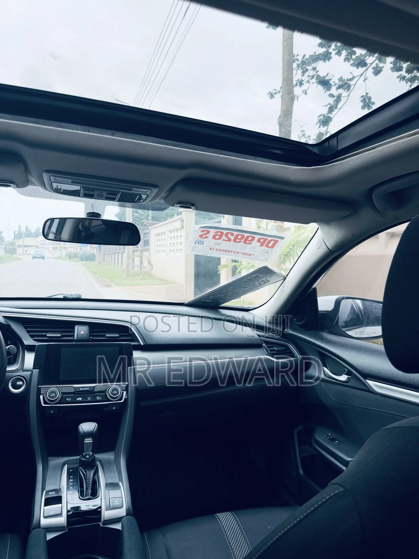 Honda Civic EX 4dr Sedan (2.0L 4cyl) 2017 White