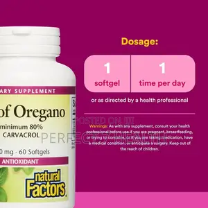 H Pylori Clear Out! Oregano Oil, 180mg, 60 Softgels (Expiry 2029)