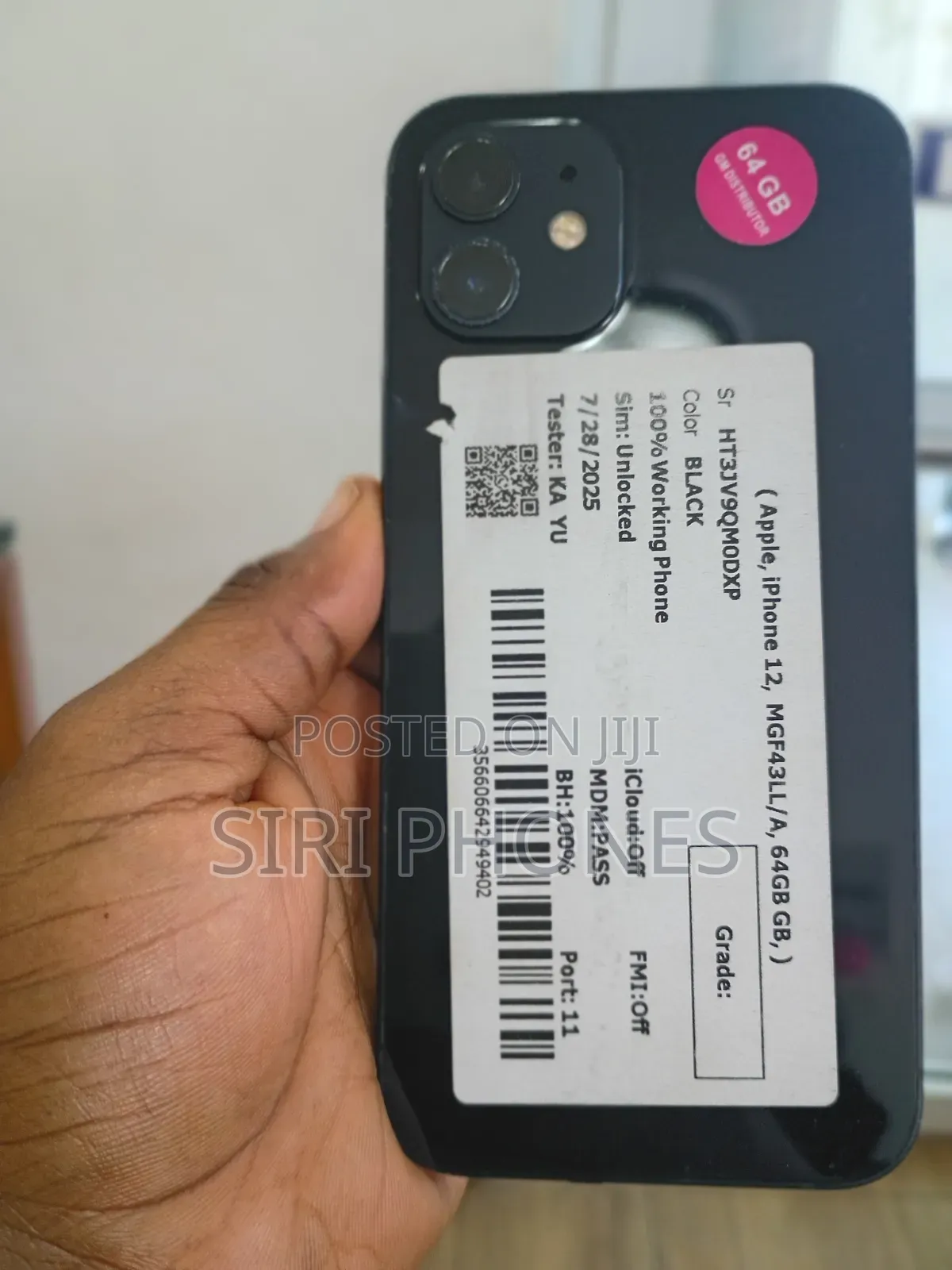 Apple iPhone 12 64 GB Black