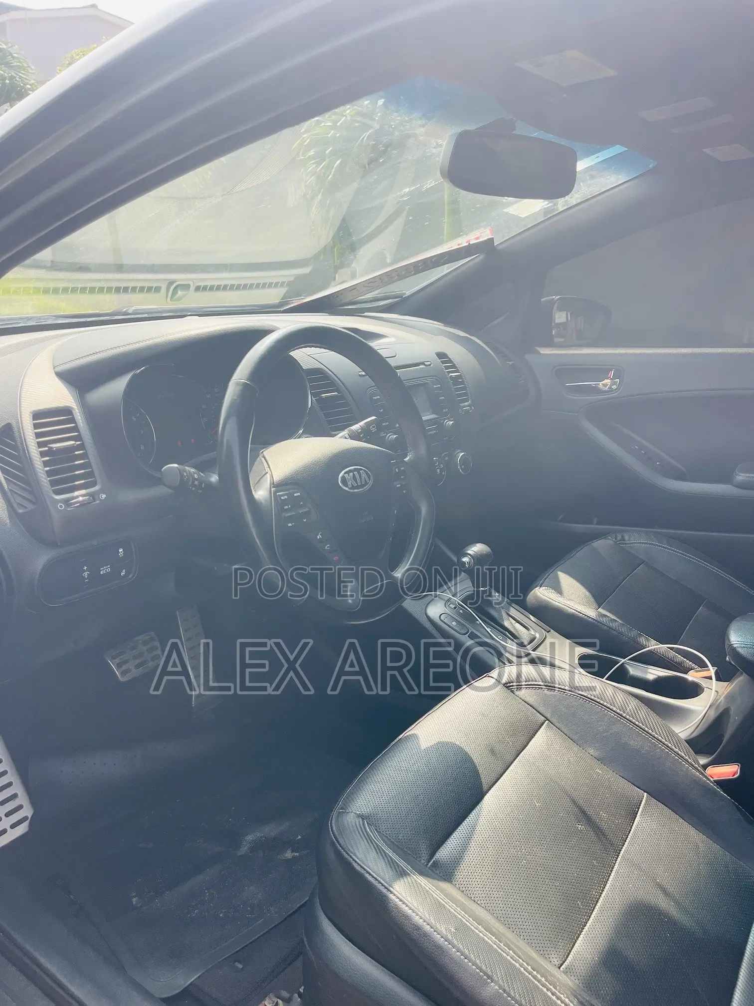 Kia Forte SX Hatchback 2015 Gray
