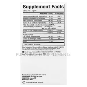 Natural Factors, BioCoenzymated, Active B Complex, 60 Vegetarian Caps