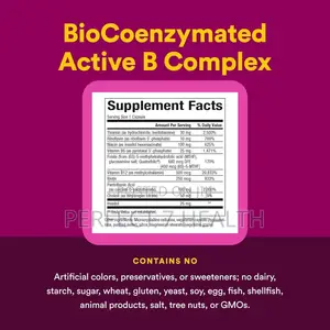 Natural Factors, BioCoenzymated, Active B Complex, 60 Vegetarian Caps