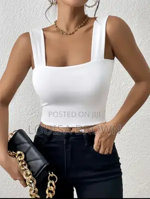 Wide Strapped Tank Top