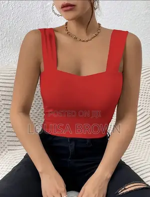 Wide Strapped Tank Top