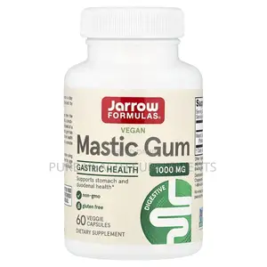 Jarrow Formulas, H Pylori Be Gone! , Vegan Mastic Gum, 60 Veggie Caps