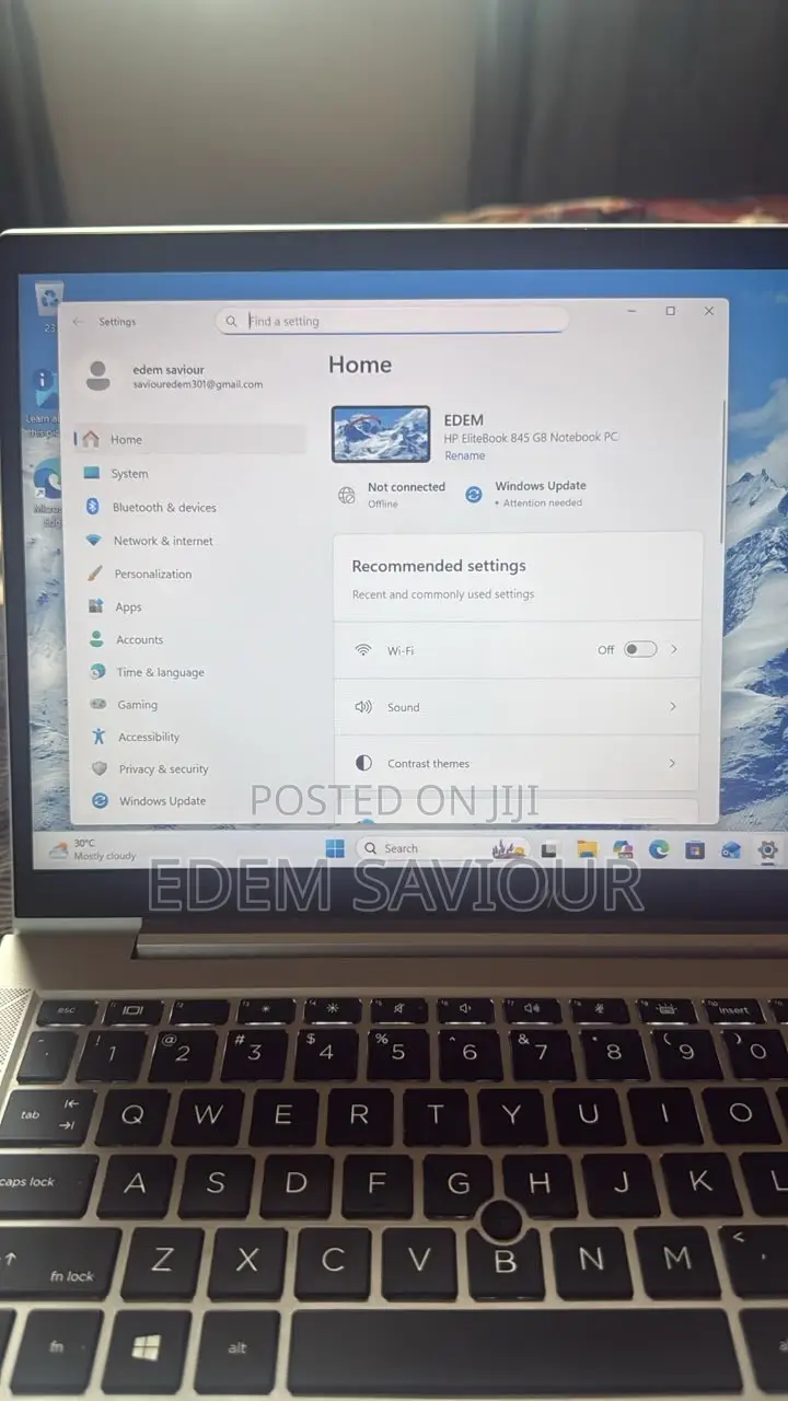 Laptop HP EliteBook 830 G8 16GB AMD Ryzen 5 eMMC 256GB