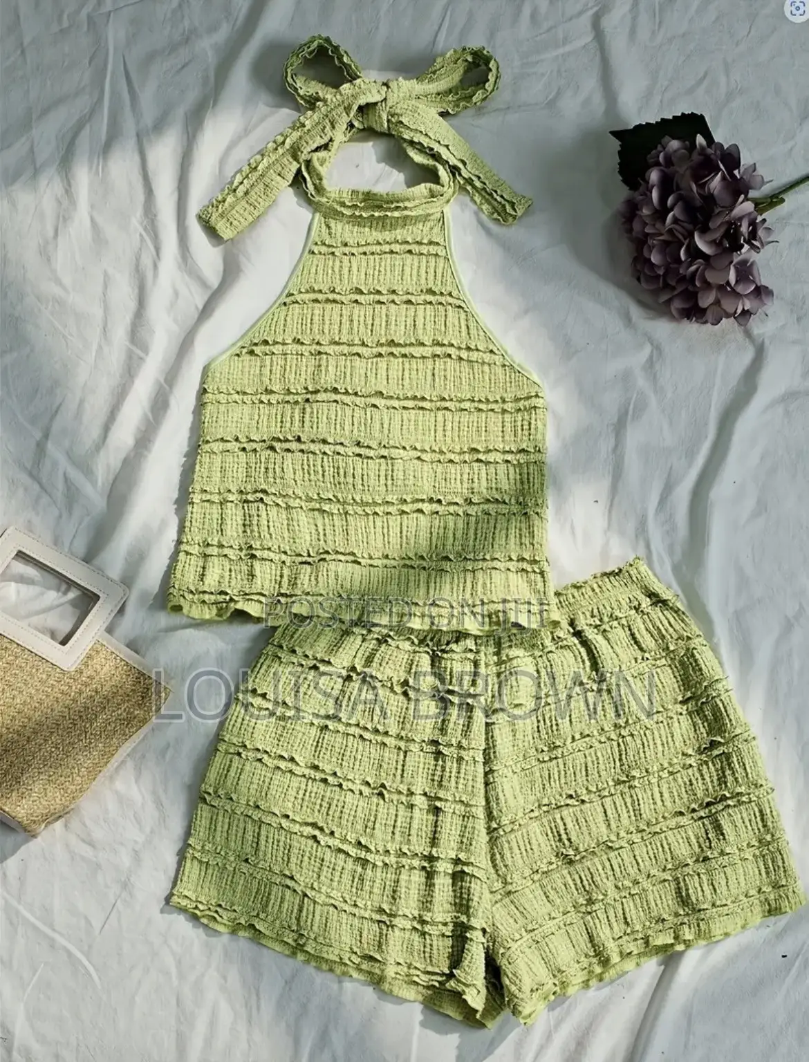 Halterneck Two Piece Set
