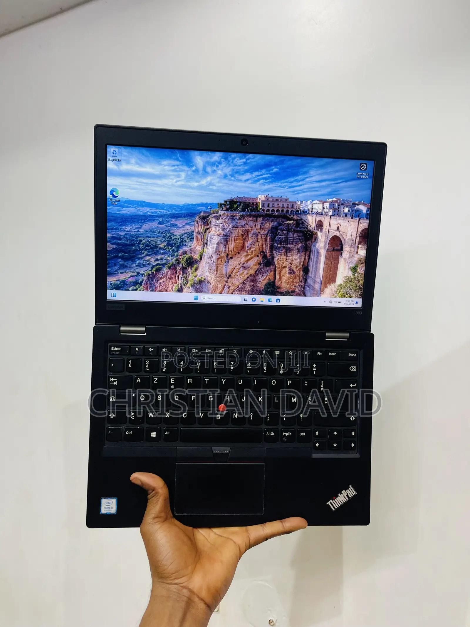 Laptop Lenovo ThinkPad L380 8GB Intel Core i3 SSD 256GB