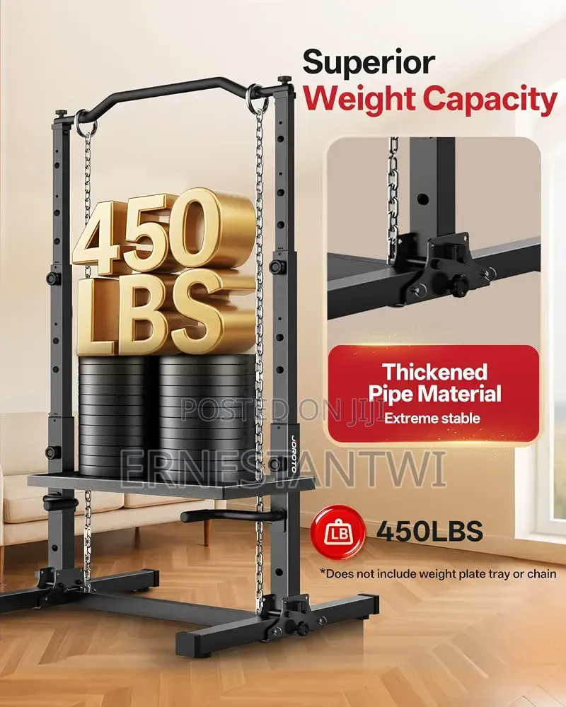 Solid Foldable Adjustable Power Tower From JOROTO, UK