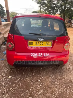Kia Morning 2009 Red