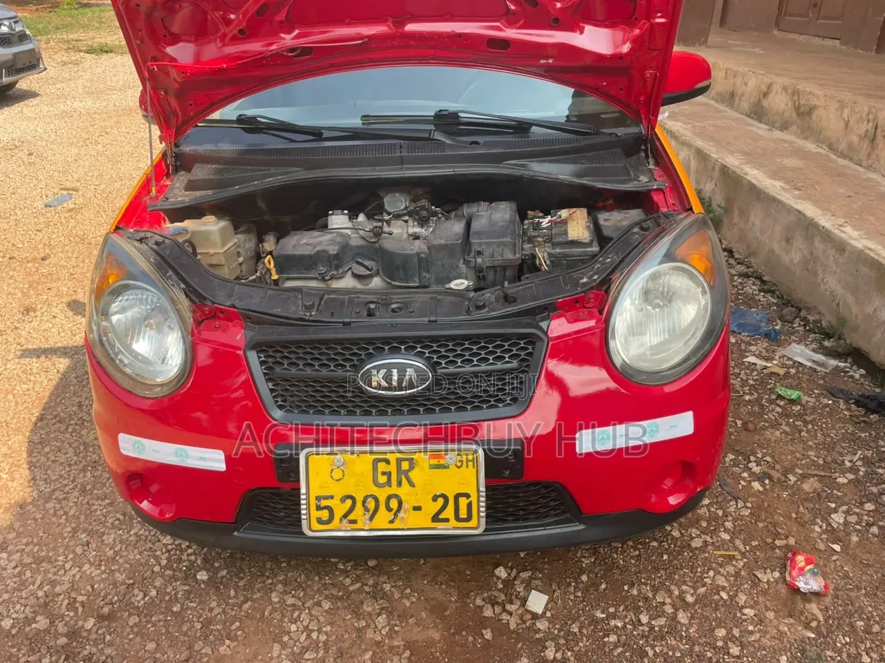 Kia Morning 2009 Red