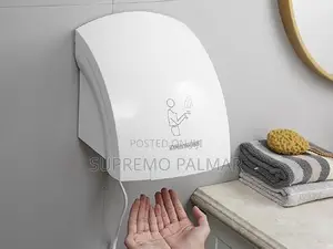 Automatic Hand Dryer, Sensor Operated, 1200W - White