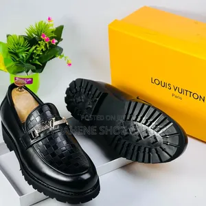 Louis Vuitton Corporate Leather Loafer