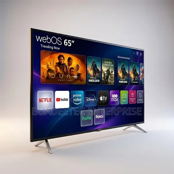 ASANO 65” Smart LED WebOS TV, Ultra HD (WebOS Hub)