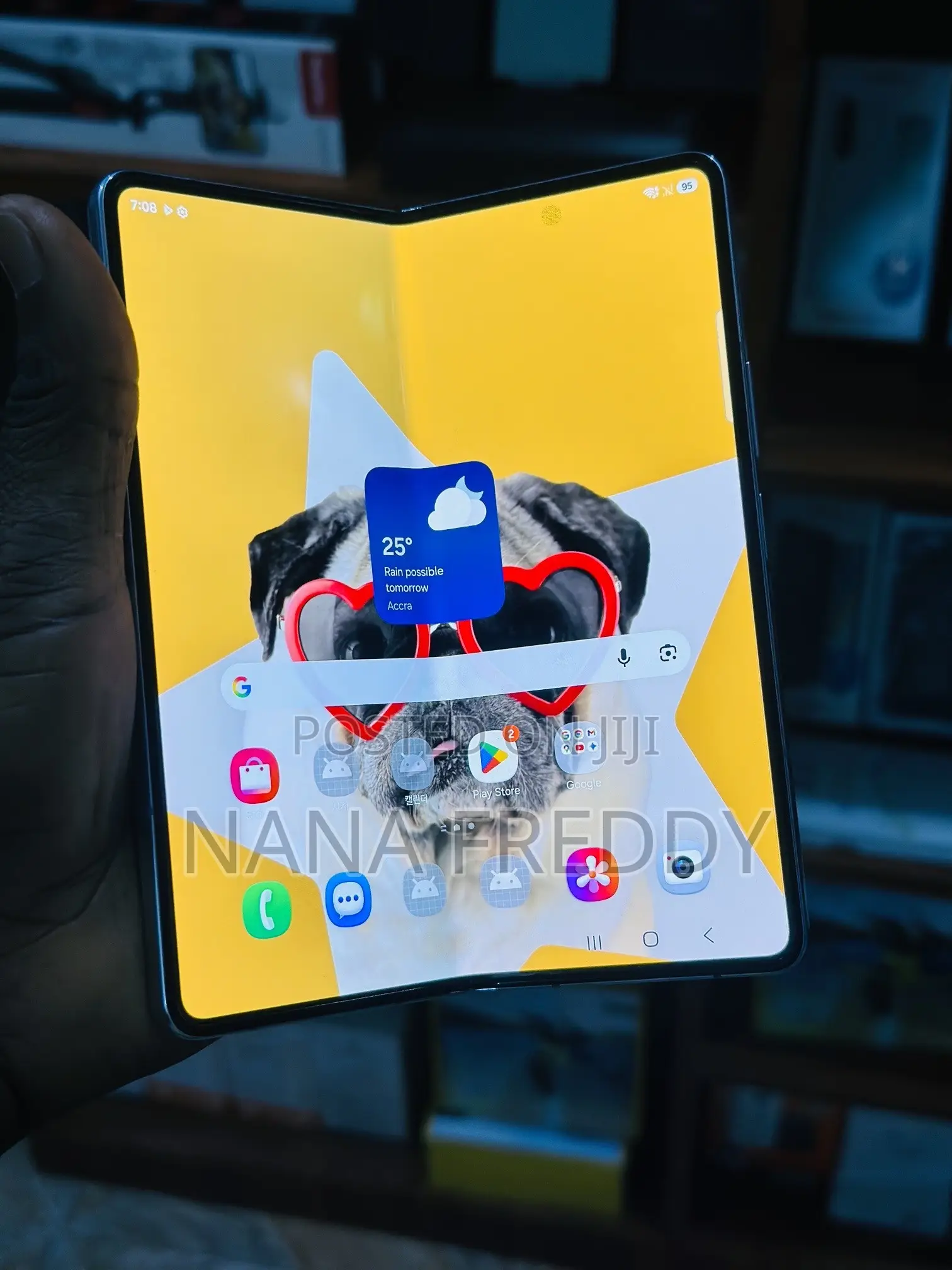 New Samsung Galaxy Z Fold 5 512 GB Blue