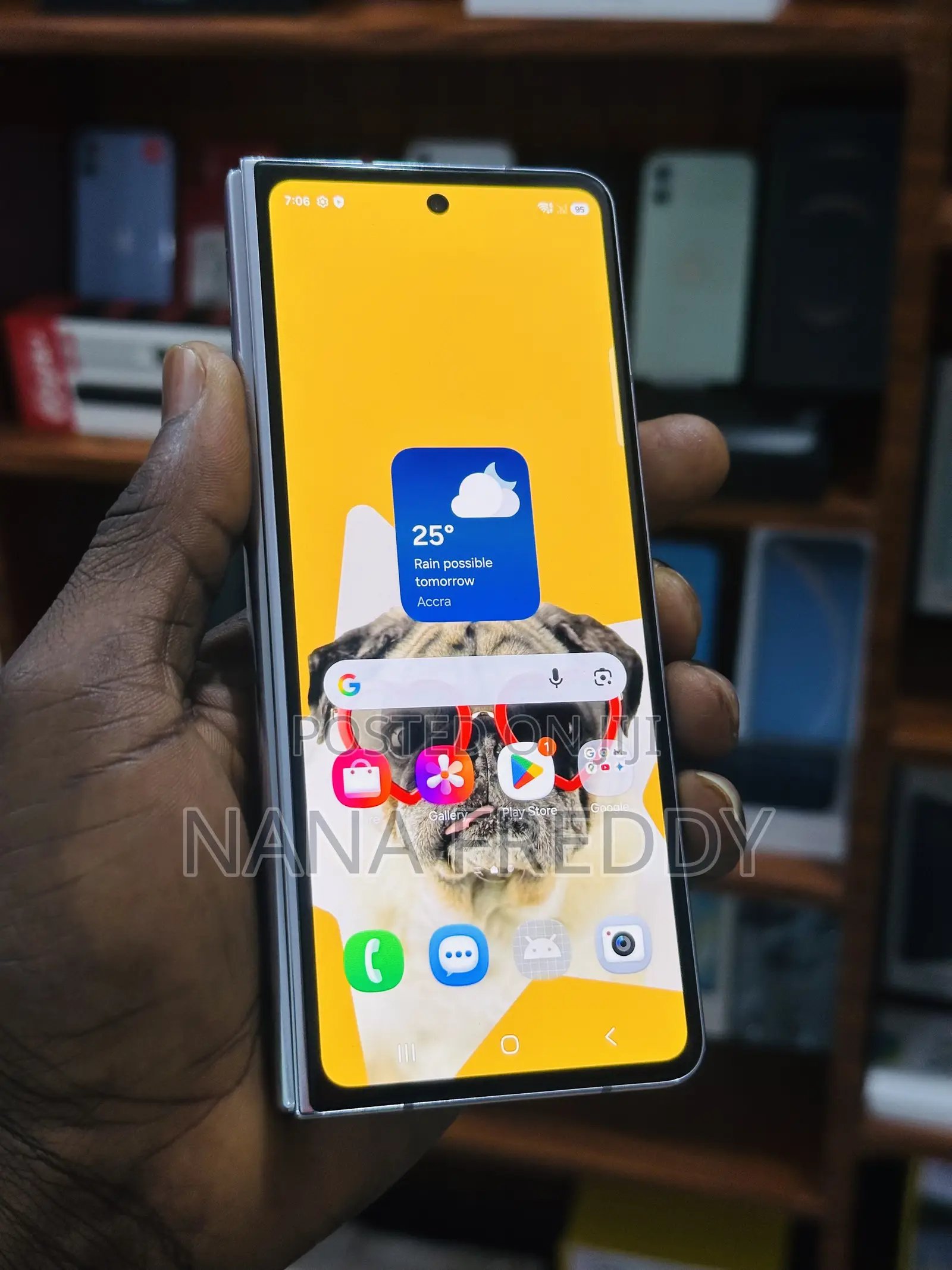 New Samsung Galaxy Z Fold 5 512 GB Blue