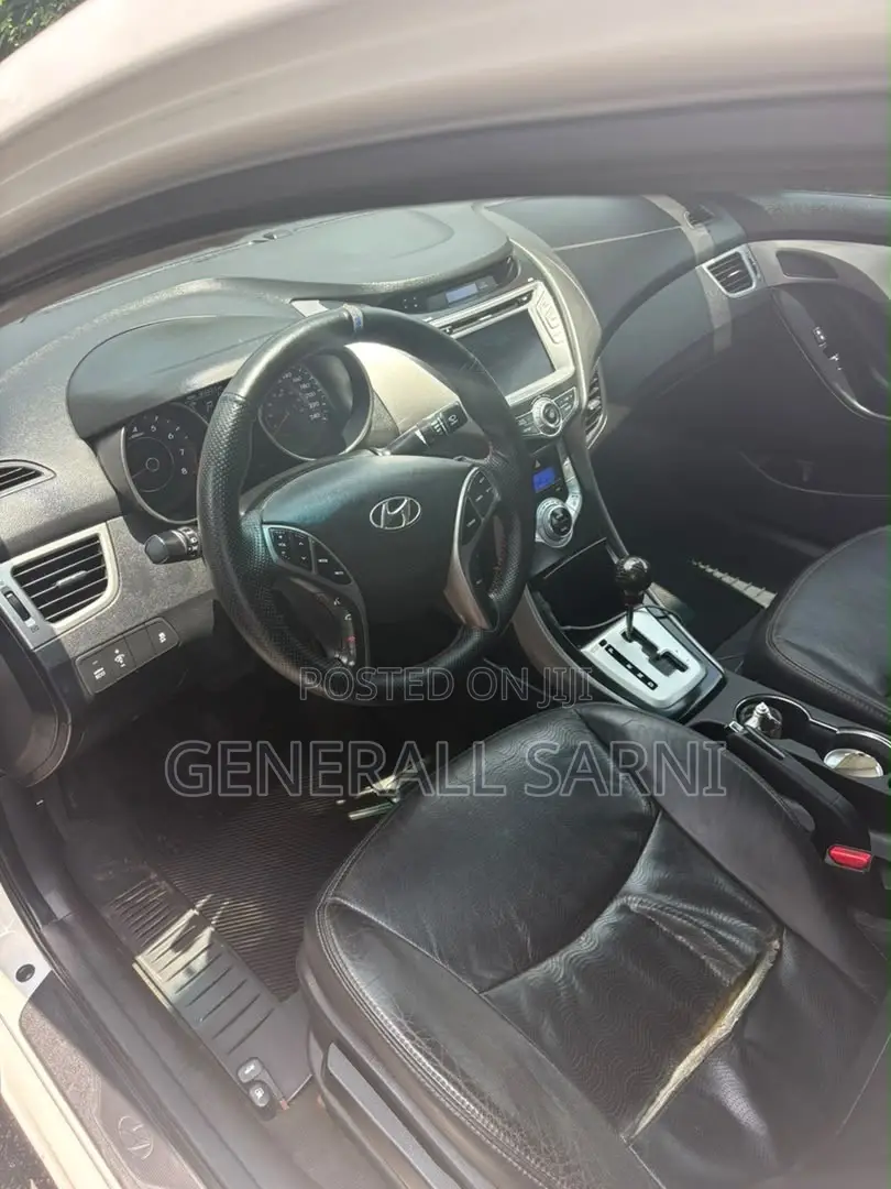 Hyundai Elantra Limited Sedan FWD (1.8L 4cyl 6A) 2013 White