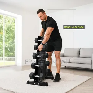 Solid Dumbbell Rack From Physkal, UK