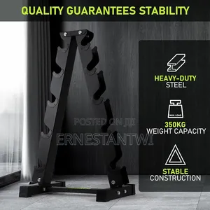 Solid Dumbbell Rack From Physkal, UK