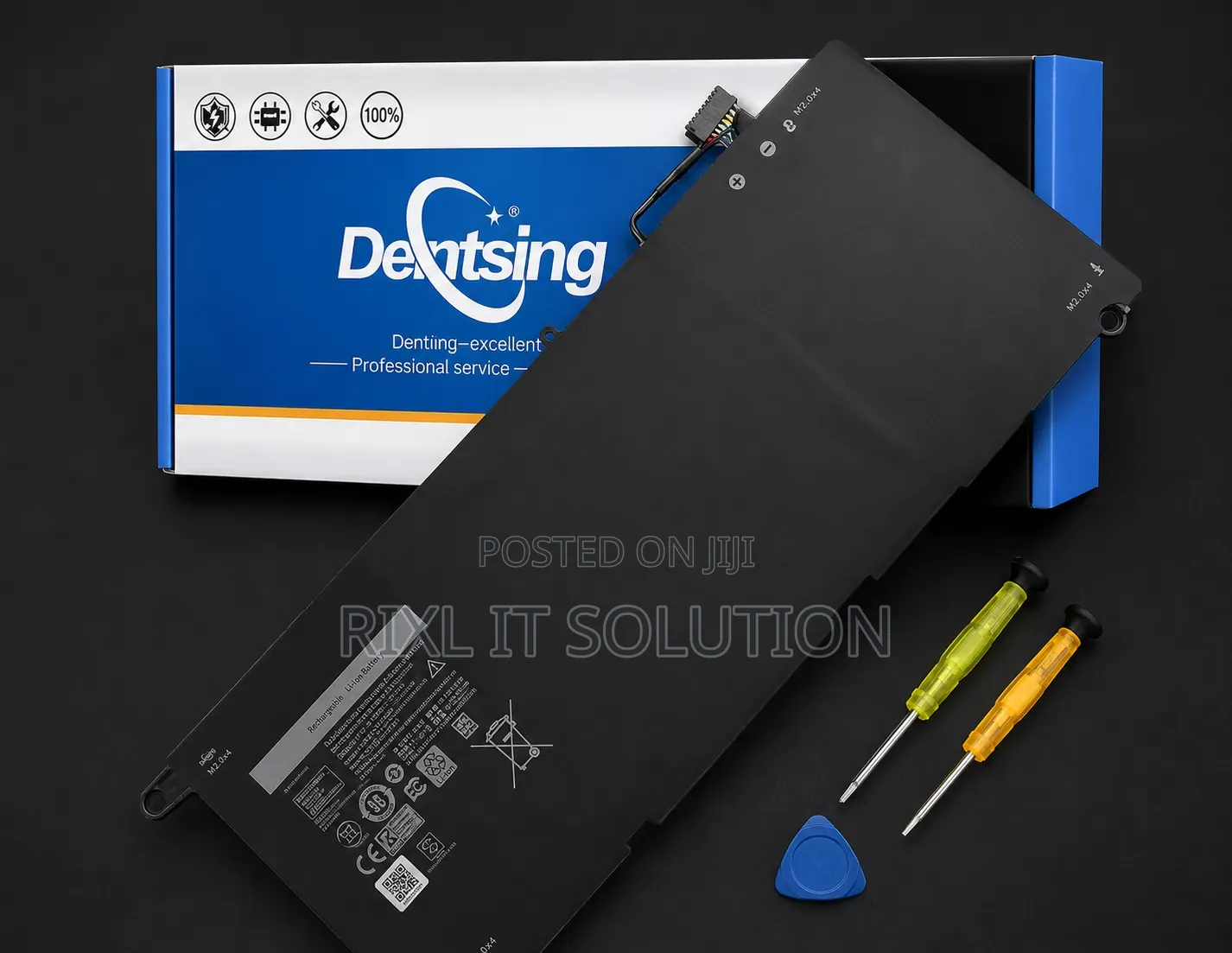 Original Dell XPS 13 9360 PW23Y 60Wh 4-Cell Laptop Battery Replacement