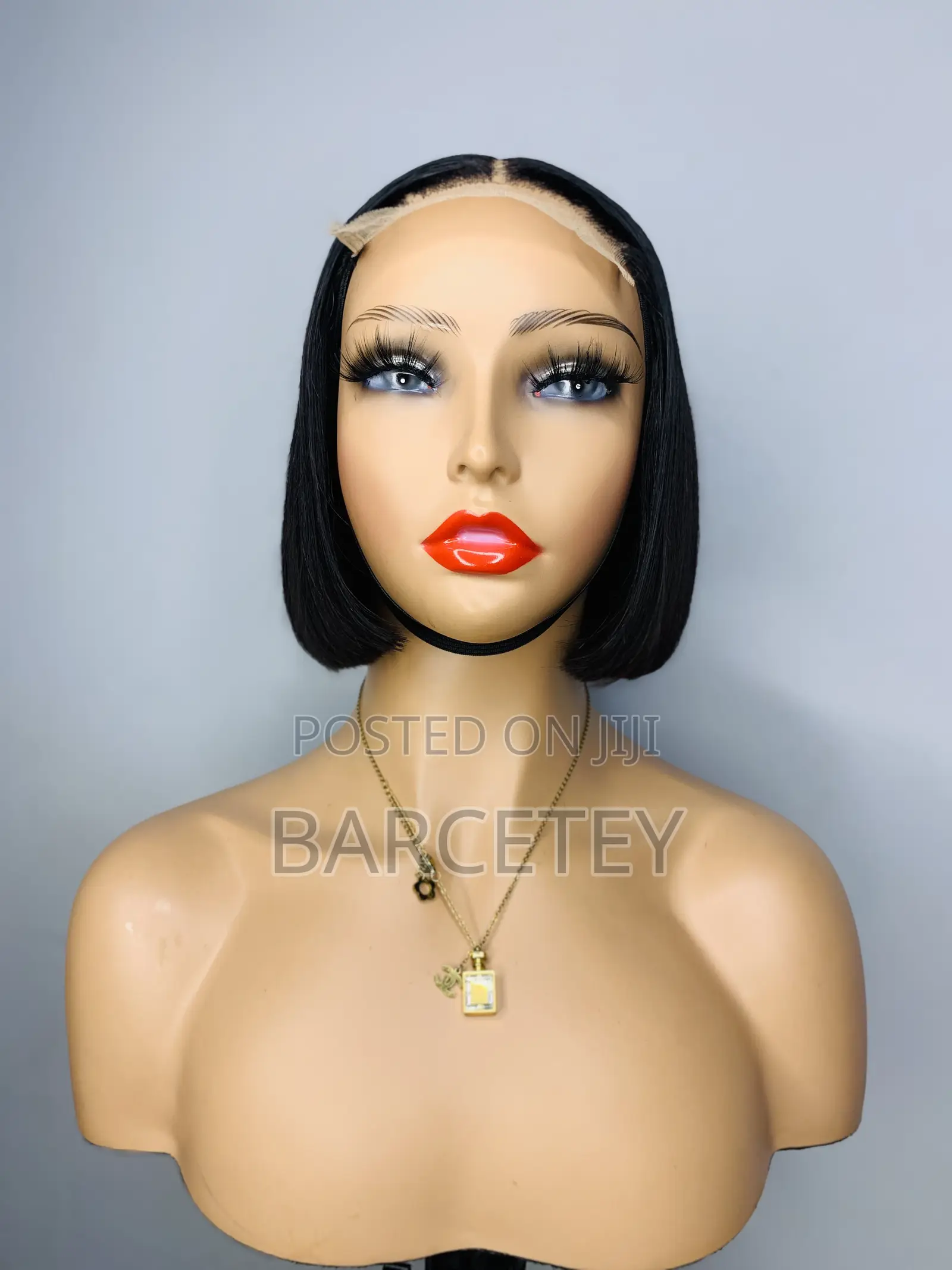 8” Double Drawn Bob Wig