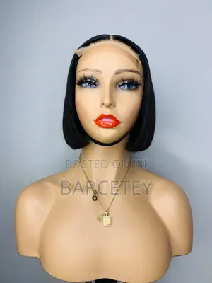 8” Double Drawn Bob Wig