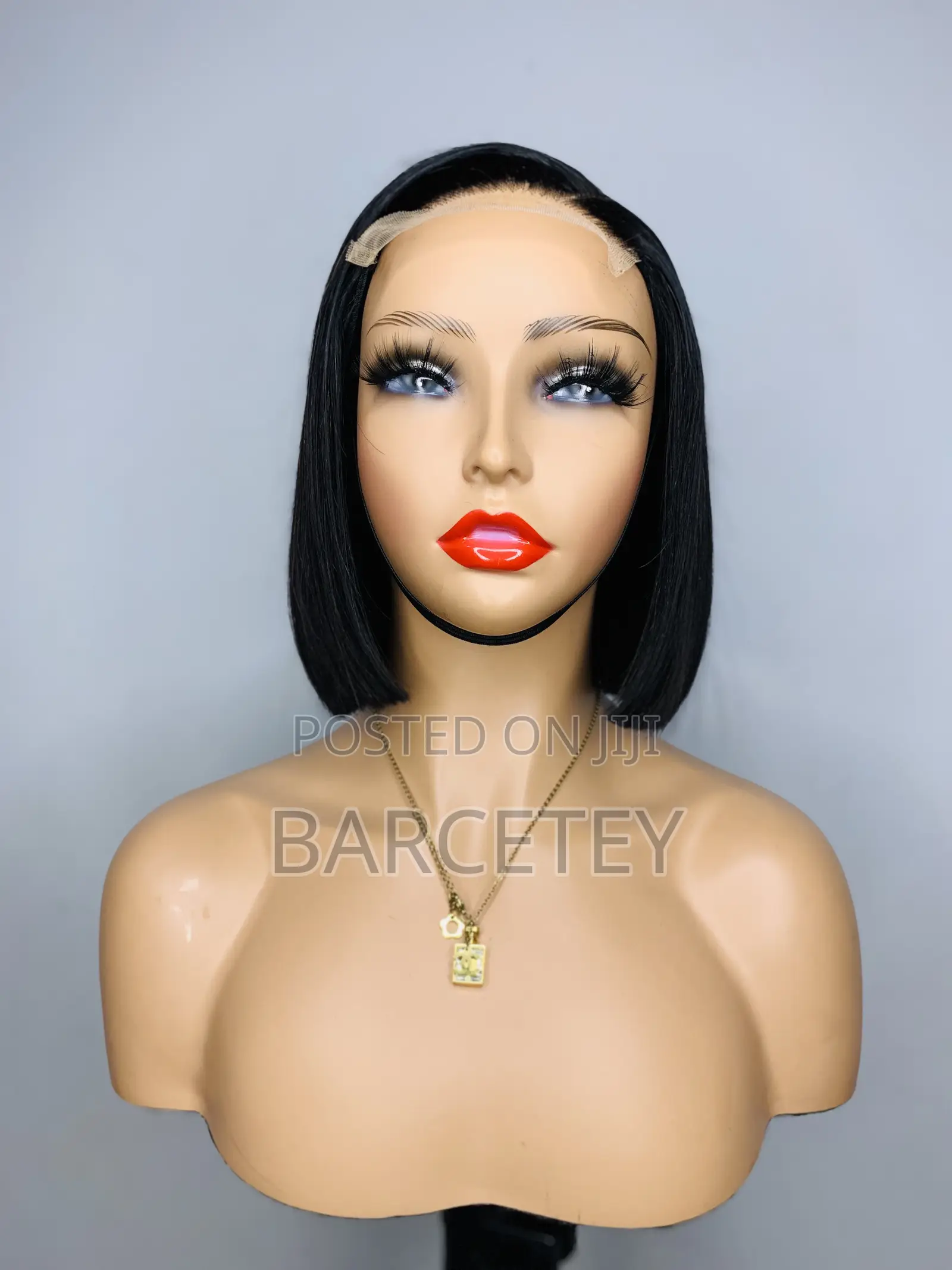 8” Double Drawn Bob Wig
