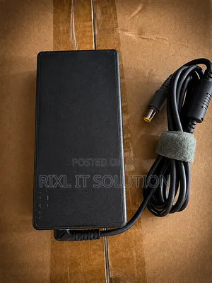 Original Lenovo 170W Round Yellow Tip AC Charger for ThinkPad Laptops