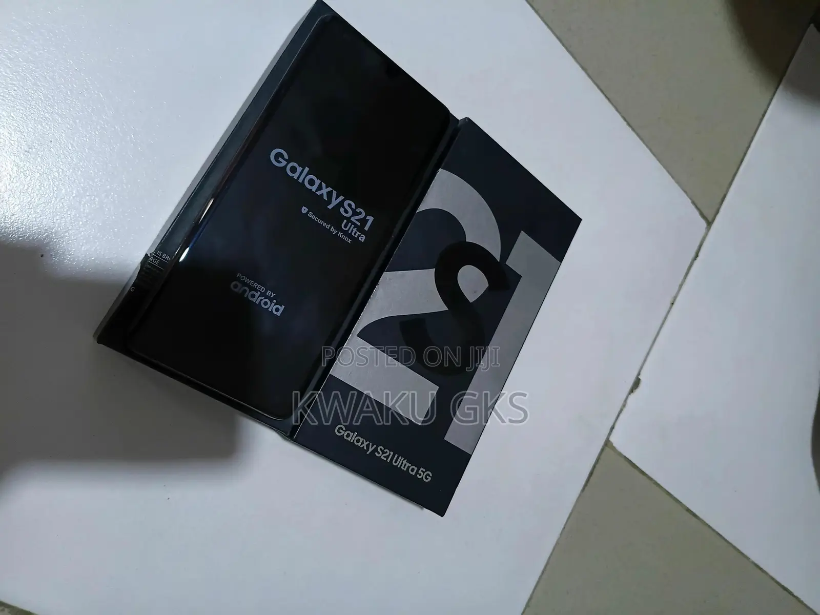 New Samsung Galaxy S21 Ultra 5G 128 GB Black