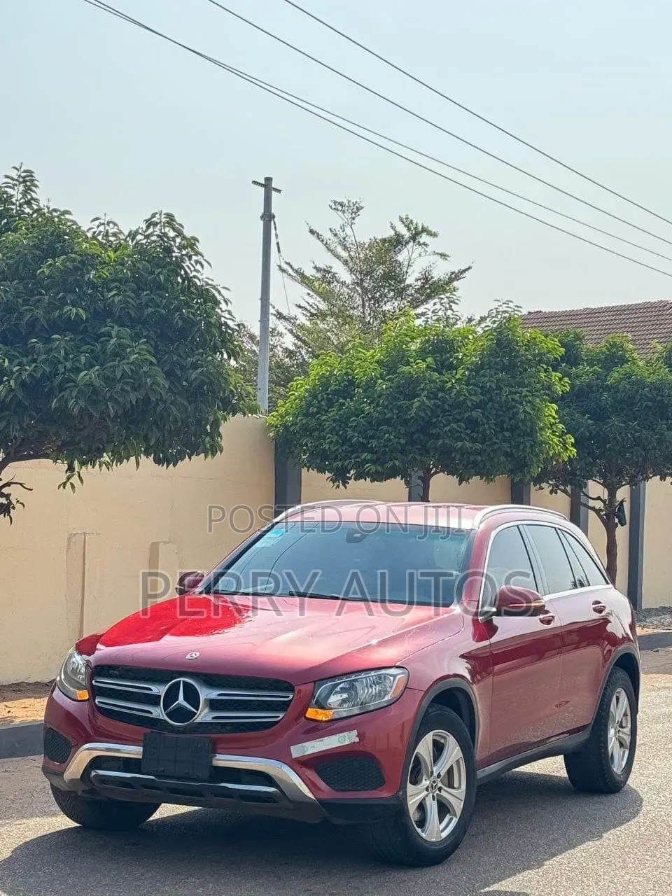 Mercedes-Benz GLC-Class 2018 Red