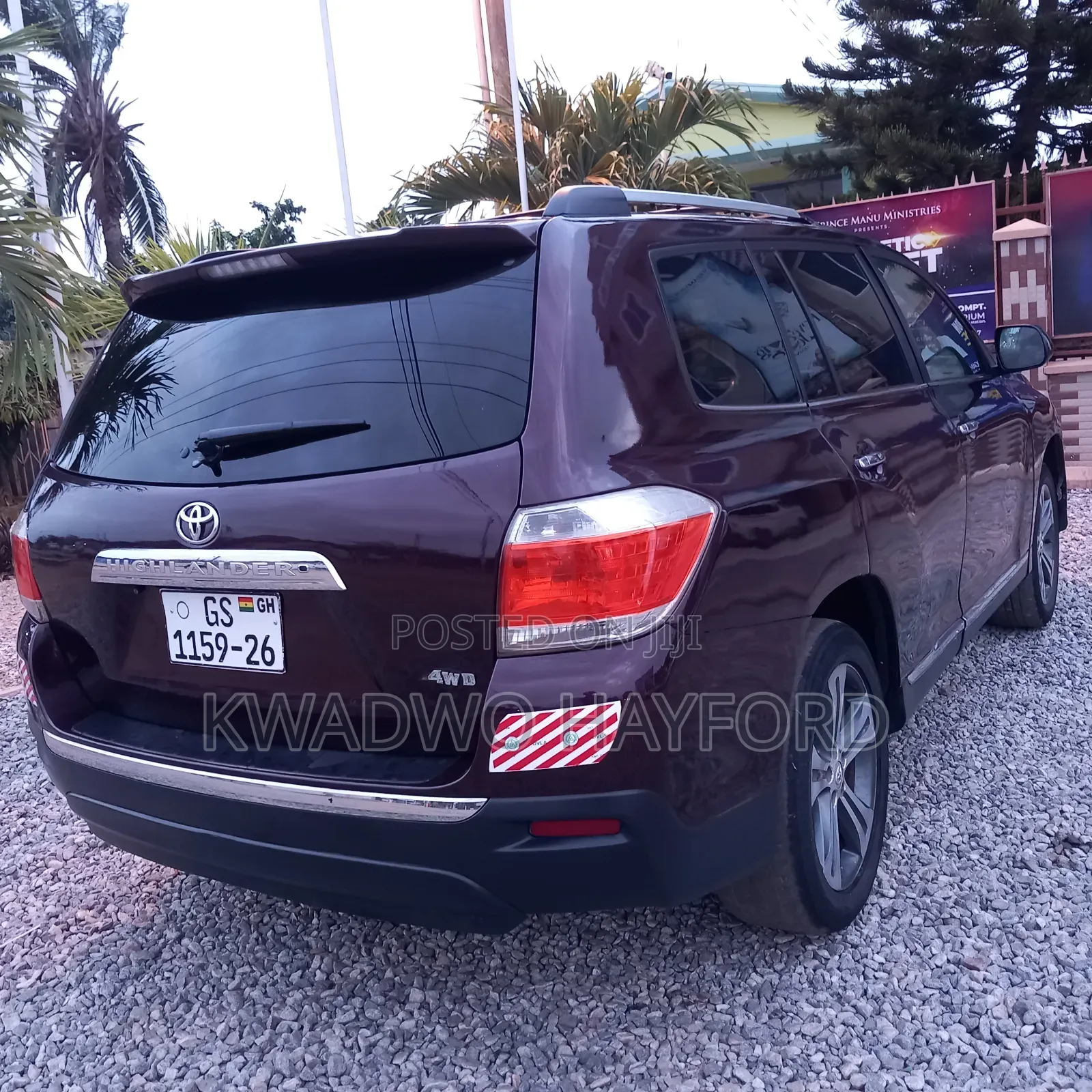 Toyota Highlander 2010 Red