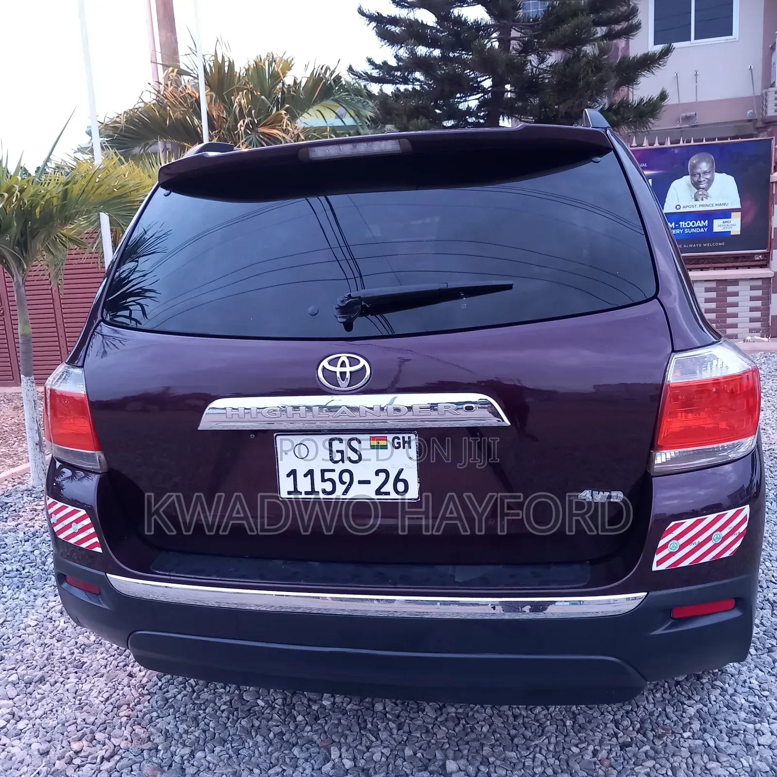 Toyota Highlander 2010 Red