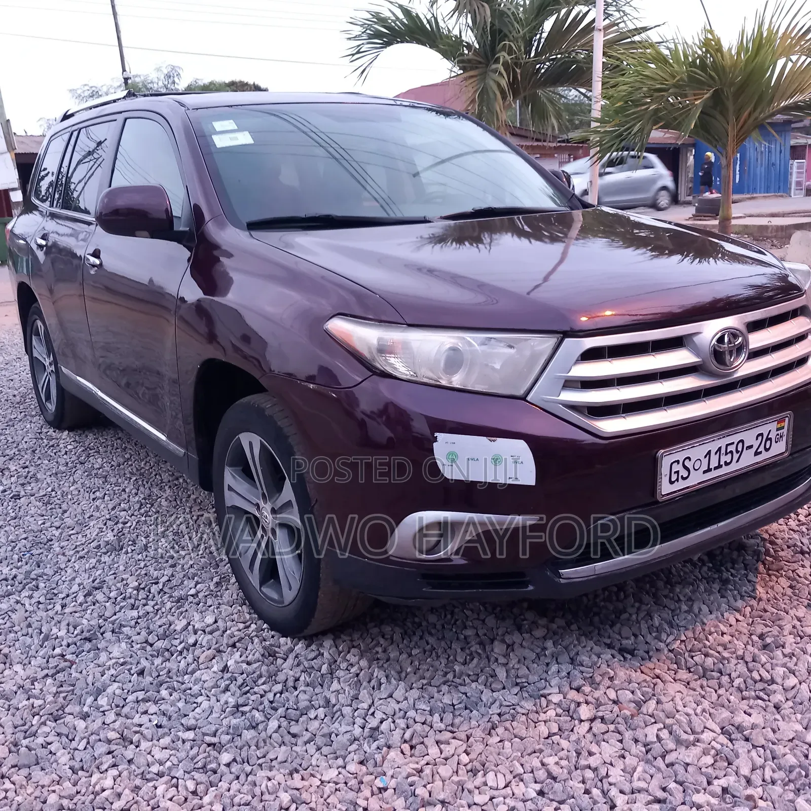 Toyota Highlander 2010 Red