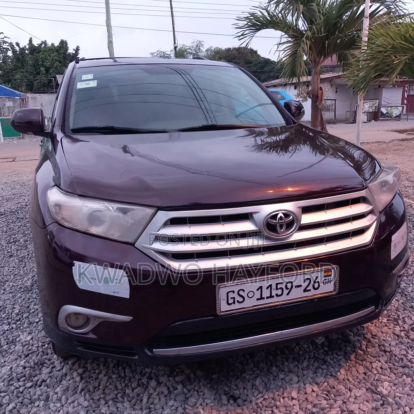 Toyota Highlander 2010 Red
