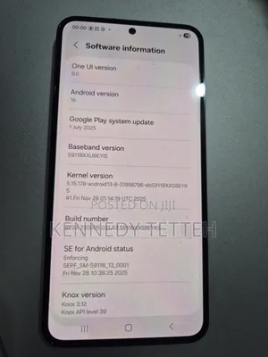 New Samsung Galaxy S24 128 GB Black