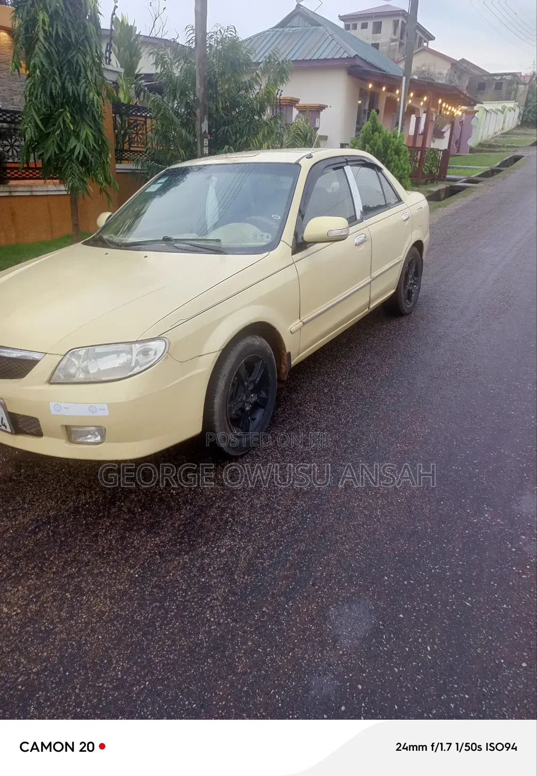 Mazda Protege 2003 Yellow
