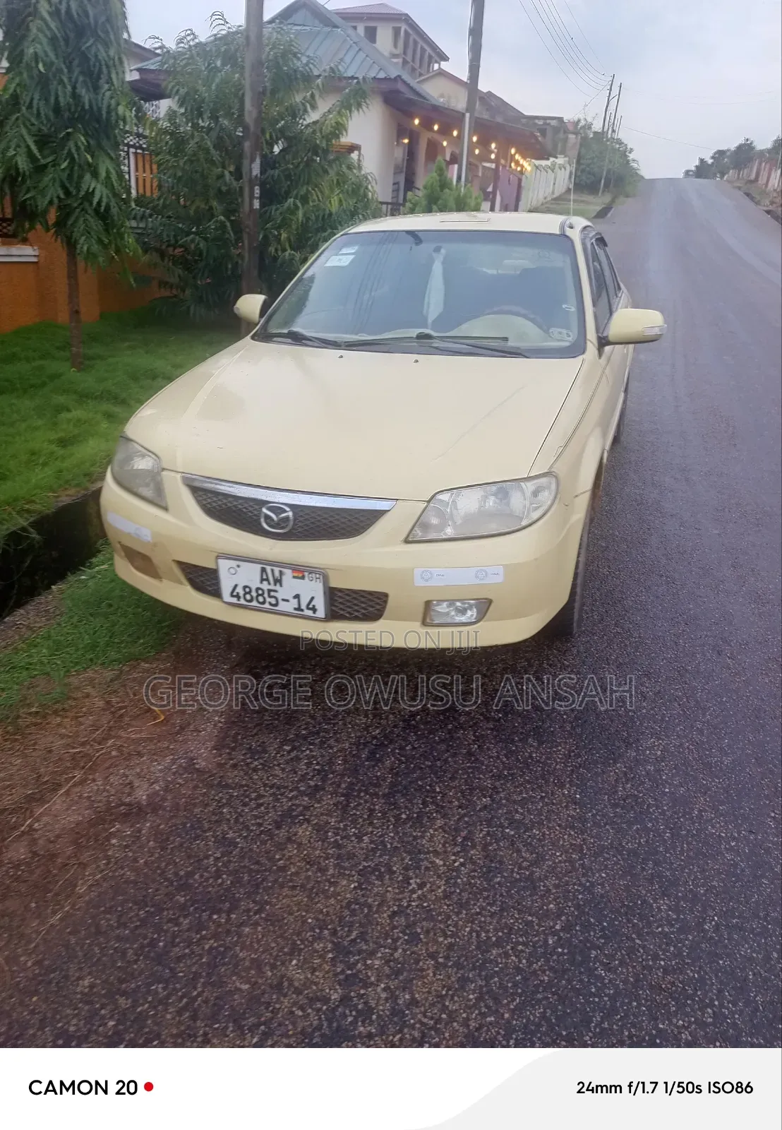 Mazda Protege 2003 Yellow